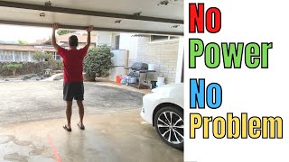 How to Open a Garage Door During a Power Outage [upl. by Laband]