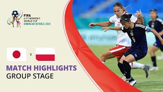 HIGHLIGHTS Japan v Poland  FIFA U17 Women’s World Cup 2024 [upl. by Cantone]