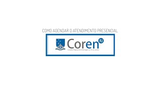 Agendamento Presencial  CorenRJ [upl. by Ynaoj]