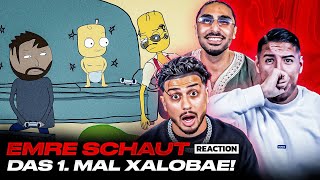 ICON 6 KÜNSTLER REAGIEREN DAS 1 MAL AUF XALOBAE 😂 Reaction mit Noah Amano amp Salah [upl. by Eisyak]