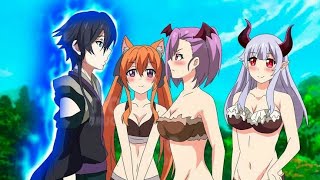 Top 10 IsekaiHarem Anime Where MC Is Overpowered and Surprises Everyone [upl. by Raama725]