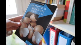 1909 — mercredi 21 octobre 2020 — La poésie en prose Le parti pris des choses F Ponge [upl. by Leela523]