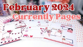 3 Ideas for Happy Planner Currently Pages February 2024 [upl. by Maurer617]