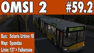 OMSI 2 Lets Play 592  Ankunft in Falkensee mit dem Solaris [upl. by Hsreh]