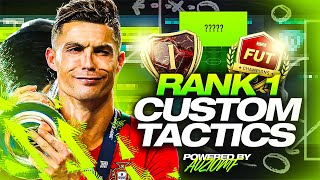 THE BEST RANK 1 FORMATIONS amp CUSTOM TACTICS 🏆  FIFA 22 Ultimate Team [upl. by Sheets]