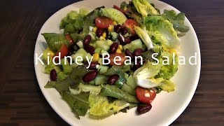 Tinger CooksKidney Bean Salad [upl. by Siramad871]