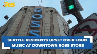 Its unbearable Seattle residents upset over loud music playing from Ross store [upl. by Calle]