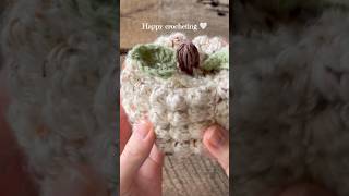 Crochet Pumpkin Coasters amp Holder🎃 Crochet Garden Repeat [upl. by Rickie]