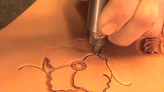 Leather Carving Hints amp Tips 3 Flow to origin [upl. by Dorr]