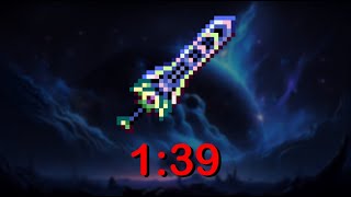 WR Terraria Zenith in 139 Seeded Glitched [upl. by Middleton94]