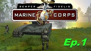 Semper Fidelis Marine Corps Ep1 Yay First Mission Complete [upl. by Iror]