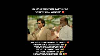 superstar rajinikanth in Nayanthara  vigneshshivan wedding 😍❤️ thalaivar kollywood trending [upl. by Odlanra]