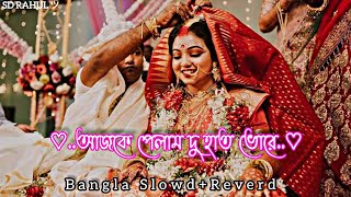 New Slowd Reverd 🥰 Story Romantic Bangla song Lofi Music💞 Love Song 😍 Bangali Music Love Song [upl. by Eiknarf114]