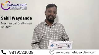 Student Review on Mechanical Draftsman Course at Parametric Solutions Thane [upl. by Ellehcar]