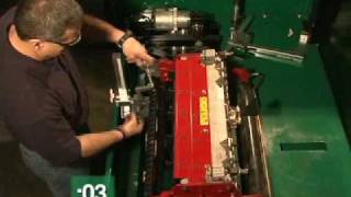 Foley 632 Demo Spin grinding a Toro DPA cutting unit [upl. by Leidgam]