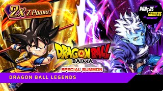 SUMMON DRAGON BALL DAIMA GOKU E GLORIO  DRAGON BALL LEGENDS [upl. by Ahsata723]