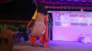 গানে ঝাকানাকা সুন্দরী মেয়ের ডান্স। 😍The dance of the beautiful girl in the song Jatra pala PAGLA Tv [upl. by Pollack456]