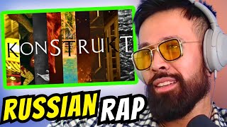 FIRST Reaction to RUSSIAN Rap KONSTRUKT [upl. by Joice569]