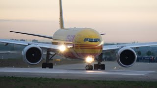 4K B777 B737 IL76 11 MINUTES beautiful Plane Spotting LEJ 06052020 Leipzig Halle Airport EDDP [upl. by Ceevah109]