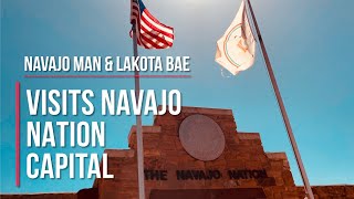 Navajo Man amp Lakota Bae Visits Navajo Nation Capital  Jonathan Nez [upl. by Nayt]