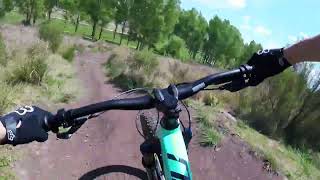 Trail en Tandil  Quijote  MTB  Senderos de bicicleta en Villa del Lago [upl. by Gabi]