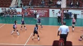 MALTEPE ORTAOKULU  ANITTEPE ORTAOKULU 2Set Küçük Kızlar Voleybol 110517Ankara [upl. by Anayia]