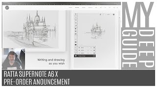 Ratta Supernote A6 X  Pre Order Announcement [upl. by Aremihc558]