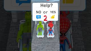 Please dont let Hulk bully SpiderMan spiderman gta5 marvel hulk [upl. by Ensign537]