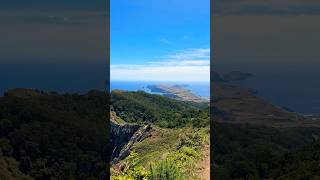 Hiking one of the most espectacular hike of Madeira Island 😱 travel hikingmadeira madeiraisland [upl. by Ansela]