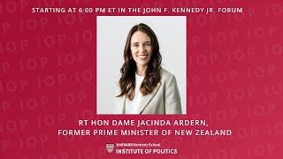 Rt Hon Dame Jacinda Ardern Former Prime Minister of New Zealand [upl. by Heshum]