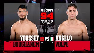 Youssef Boughanem v Angelo Volpe  GLORY 94 [upl. by Marquez]