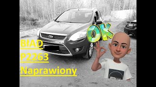 Ford Kuga blad P2263 naprawiony [upl. by Blynn]