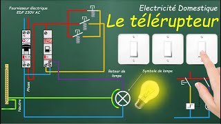 Le Télérupteur  Electricité domestique [upl. by Tterab]