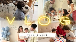 🎂El PRIMER CUMPLEAÑOS de nuestro BEBÉ 🎉  vlogs diarios  Familia Coquetes [upl. by Dorolisa]