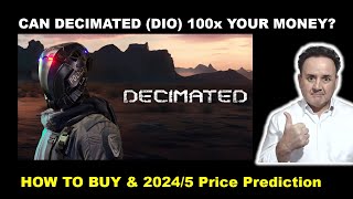 🔥GAMING COIN DECIMATED DIO WILL IT 100x Crypto Millionaires btc gaming crypto eth bgmi [upl. by Tannen]