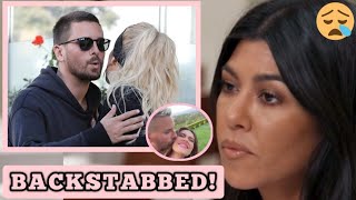 BACKSTABBED🛑 KOURTNEY BREAKS DOWN Seeing Khloe KISS Scott as the pair make relationship Official [upl. by Ahsiekam]