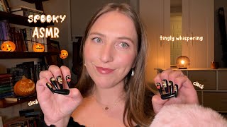 ASMR Tingly Nail Clacking  Clicky Trigger Words FALL EDITION 💅🍁🎃 [upl. by Raval]