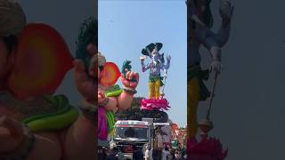 Gundfoundry Tallest Ganesh Nimajjanam ganeshvisarjan hyderabadganeshnimajjanam viral trending [upl. by Lenni]