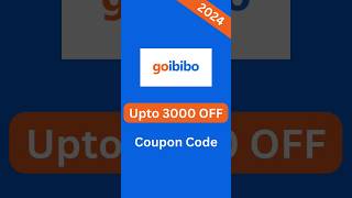 Goibibo Promo Code ✅️  Upto Rs3000 OFF Coupon Code  Hotels amp Flight goibibo shorts viral [upl. by Ydahs]