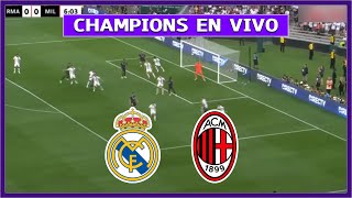 🔴 REAL MADRID vs MILAN EN DIRECTO ⚽ JUEGA MBAPPE Y VINICIUS JR POR CHAMPIONS LEAGUE 2024 [upl. by Bertrand]