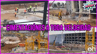 🔴OBRAS CAMP NOU28 de Diciembre⚠️Avanzando a buen ritmo las cimentaciónes [upl. by Ahtis]