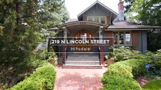 219 N Lincoln Street  Hinsdale IL 60521 [upl. by Neerehs990]