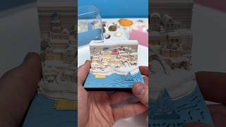 Santorini Beach Calendar ☀️📆 Get yours today 🔗 artsypadscom santorini satisfying giftideas [upl. by Sparrow799]