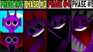 Phase 1 VS Phase 2 VS Phase 3 VS Phase 4 VS Phase 5 in Incredibox Sprunki [upl. by Aldrich]