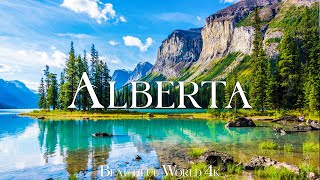 Alberta 4K Drone Nature Film  Calming Piano Music  Natural Landscape [upl. by Hintze]