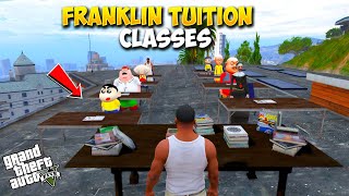 Franklin amp Shinchan Open Tuition Classes in GTA 5  Gta 5 Tamil [upl. by Rabi239]