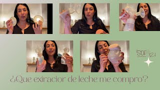 ¿Que extractor de leche me compro Te dejo mis reviews de 5 tipos de extractores de leche [upl. by Idnem]