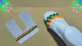 unique and easy knitting slippers [upl. by Ainaled786]