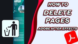 How to Delete Pages from a PDF Adobe Acrobat [upl. by Amehsyt]