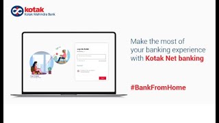 How to Login to Kotak Net Banking [upl. by Ahsinaw294]